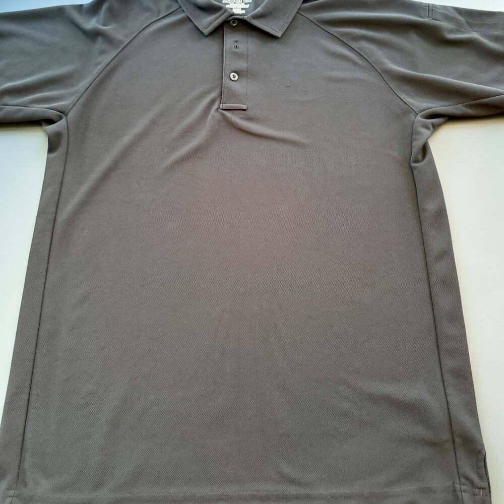 Averex Performance Short Sleeve Tactical Polo Shirt Black